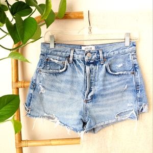 AGOLDE | Jaden High Waisted Denim Shorts Size 26